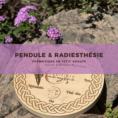Pendule et radiesth&eacute;sie